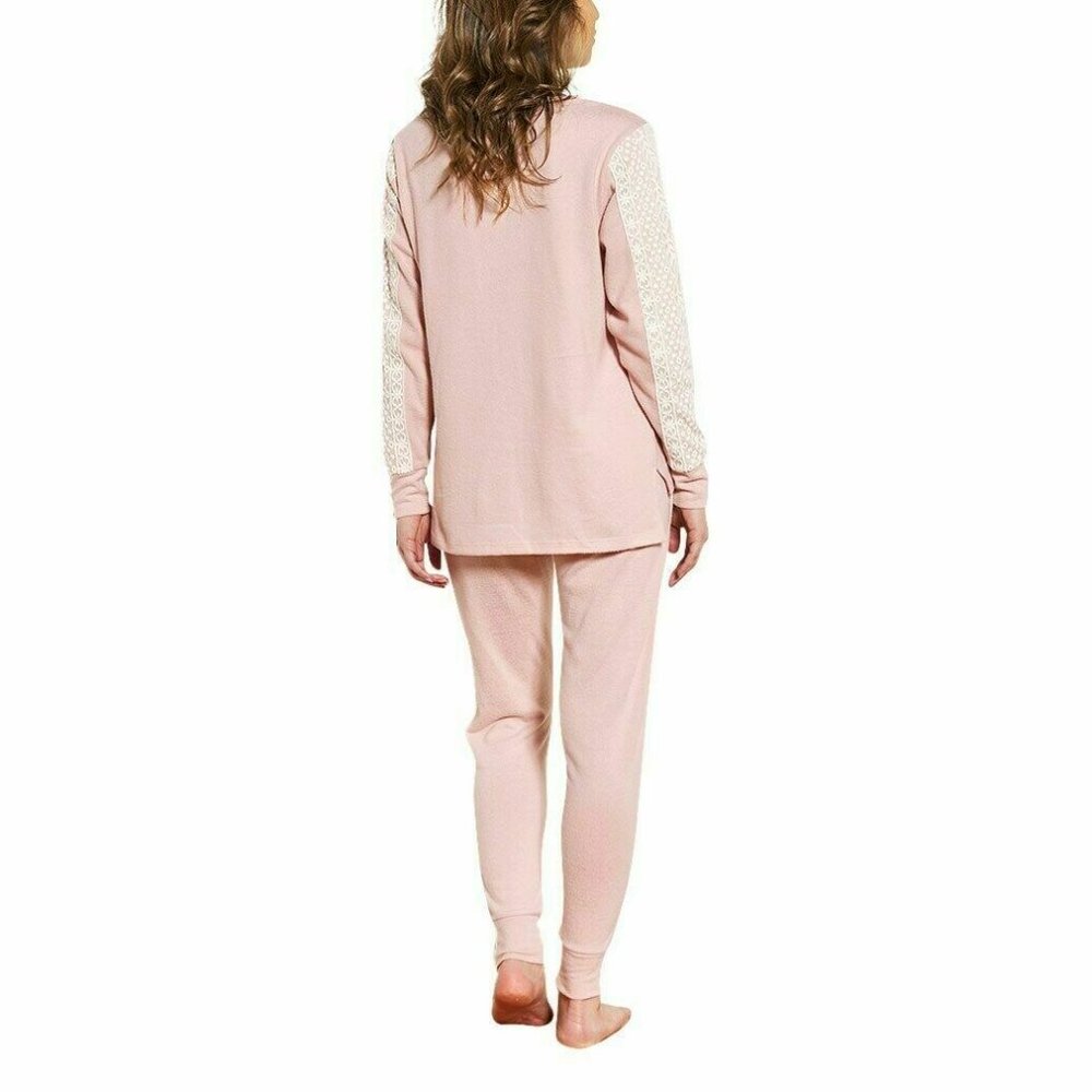 Flora Nikrooz Women's 2 Piece Long Sleeve Lounge - Picture 3 of 6